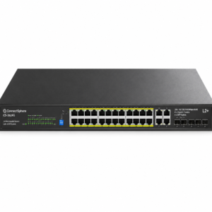 24-Port Gigabit PoE+ Ethernet Network Switch